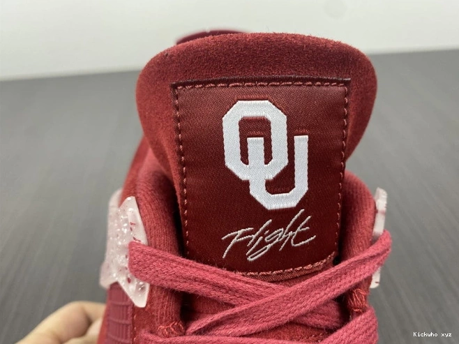 PE Retro 4 AJ4-904282 Jordan Sooners Oklahoma 0815